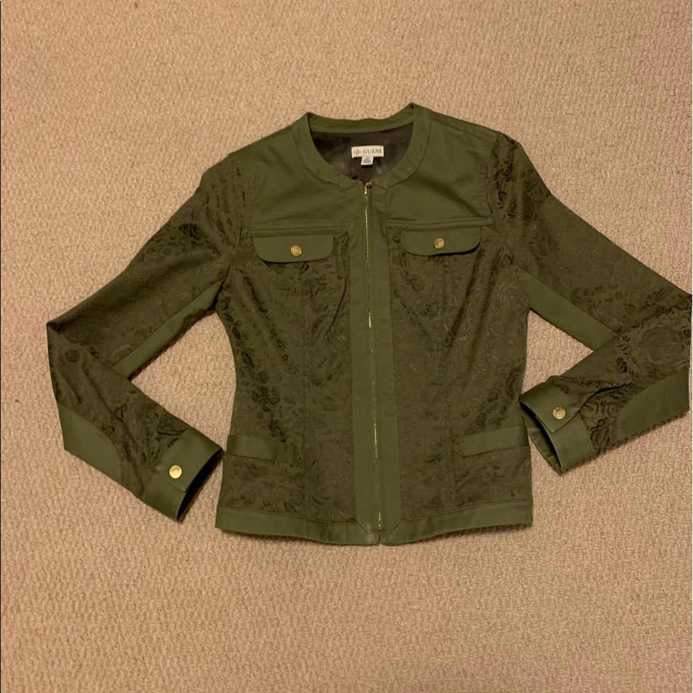 Guess jacket with gold details